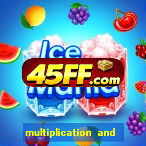multiplication and division bingo